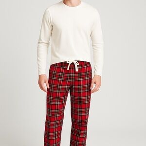 Vineyard Vines Men’s Red Plaid Flannel Lounge Pajama Pants XL New with Tags